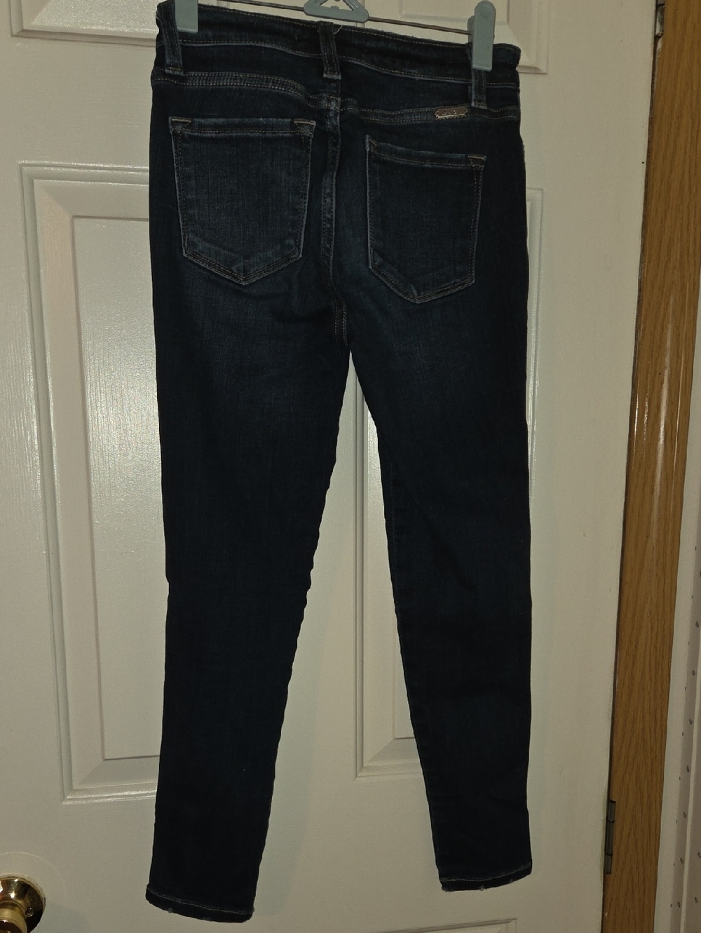KanCan Dark Indigo Skinny Jeans with Subtle Fading
